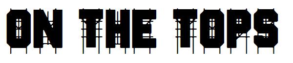 On The Tops字体下载