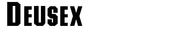 Deusex字体下载