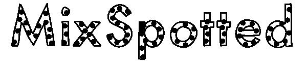 MixSpotted字体