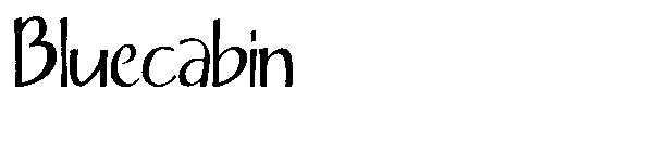 Bluecabin字体