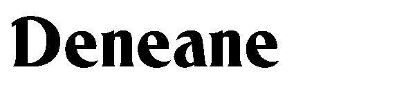 Deneane字体