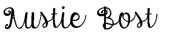 Austie Bost字体