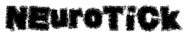 NeuroTick字体