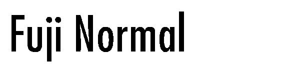 Fuji Normal字体