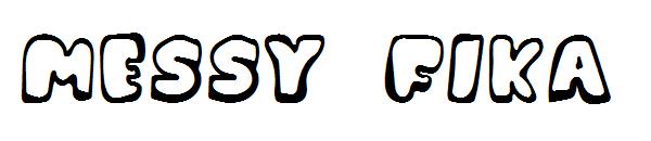 Messy Fika字体