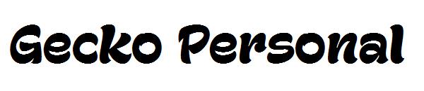 Gecko Personal字体
