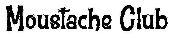 Moustache Club字体