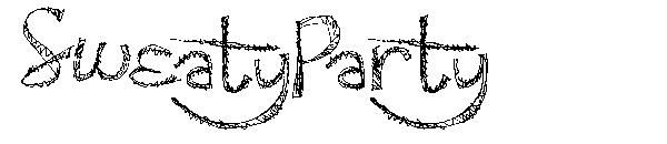 SweatyParty字体