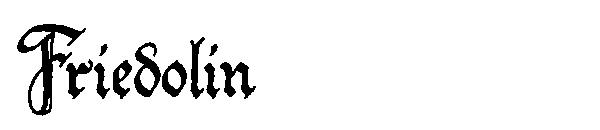 Friedolin字体
