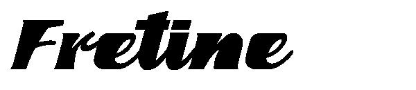 Fretine字体