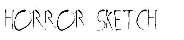 Horror Sketch字体