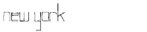 New York字体