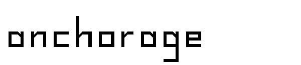 Anchorage字体