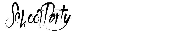 SchoolParty字体