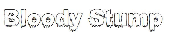 Bloody Stump字体