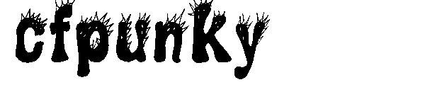 CFPunky字体