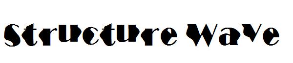 Structure Wave字体