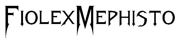 FiolexMephisto字体