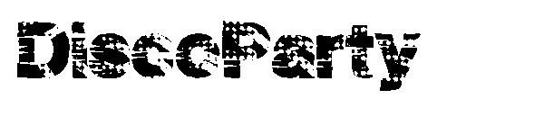DiscoParty字体