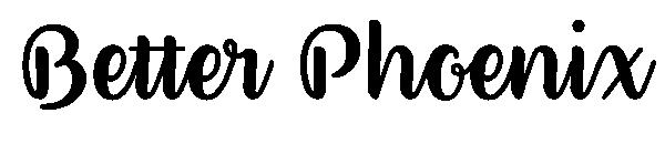 Better Phoenix字体