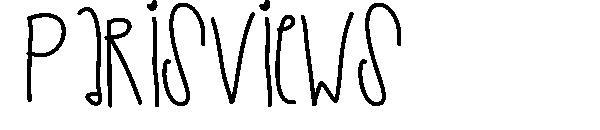 ParisViews字体