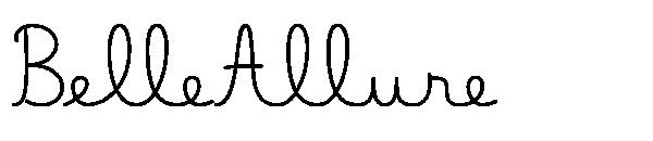 BelleAllure字体