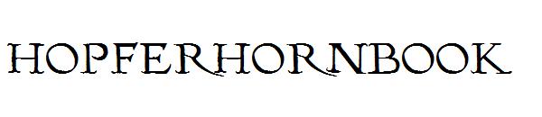 HopferHornbook字体