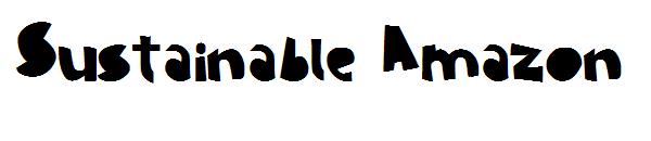 Sustainable Amazon字体