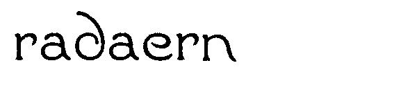 radaern字体