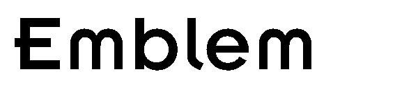 Emblem字体