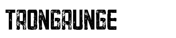 TronGrunge字体