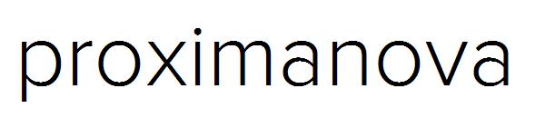 proximanova字体