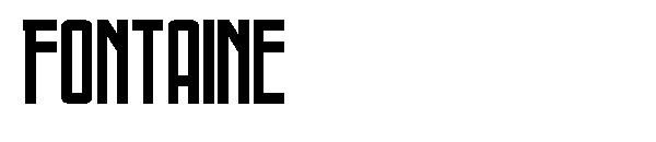 Fontaine字体