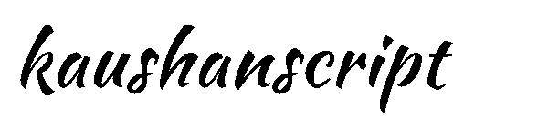 kaushanscript字体