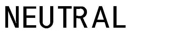 NEUTRAL字体