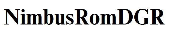 NimbusRomDGR字体