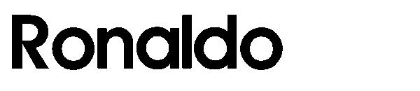 Ronaldo字体