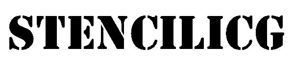 StencilICG字体