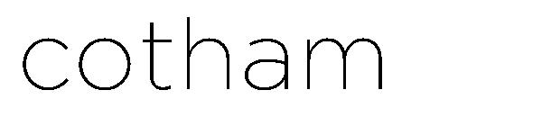 cotham字体