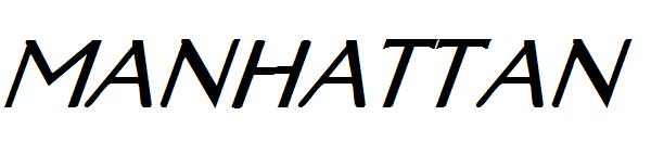 Manhattan字体