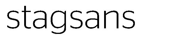 stagsans字体