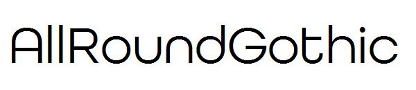 AllRoundGothic字体
