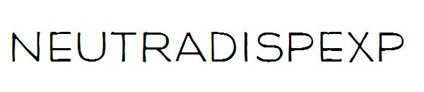 NeutraDispExp字体