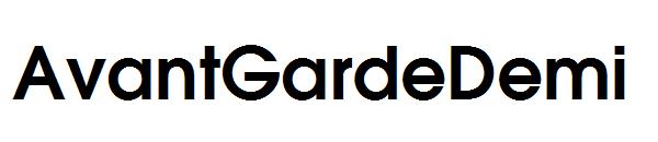 AvantGardeDemi字体