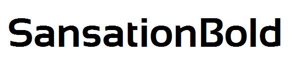 SansationBold字体