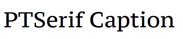 PTSerif Caption字体