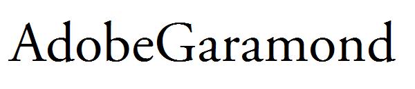 AdobeGaramond字体