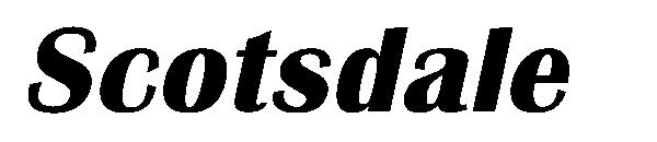 Scotsdale字体