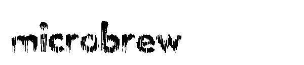 microbrew字体
