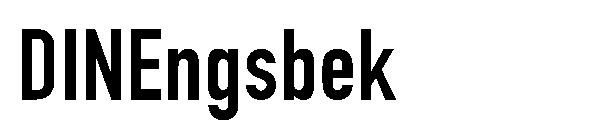 DINEngsbek字体